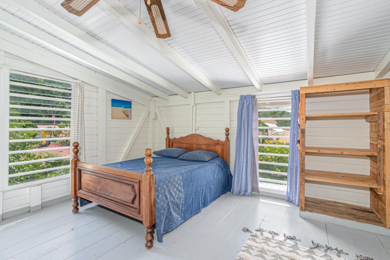 Appartement Charmant Au Carbet Avec Vue Sur La Mer 50 M² 勒卡尔贝 外观 照片