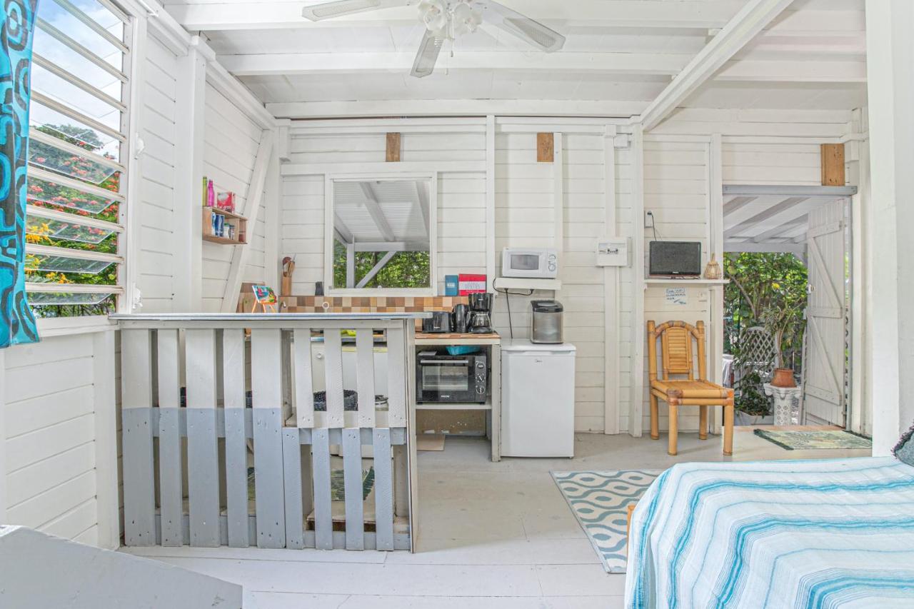 Appartement Charmant Au Carbet Avec Vue Sur La Mer 50 M² 勒卡尔贝 外观 照片