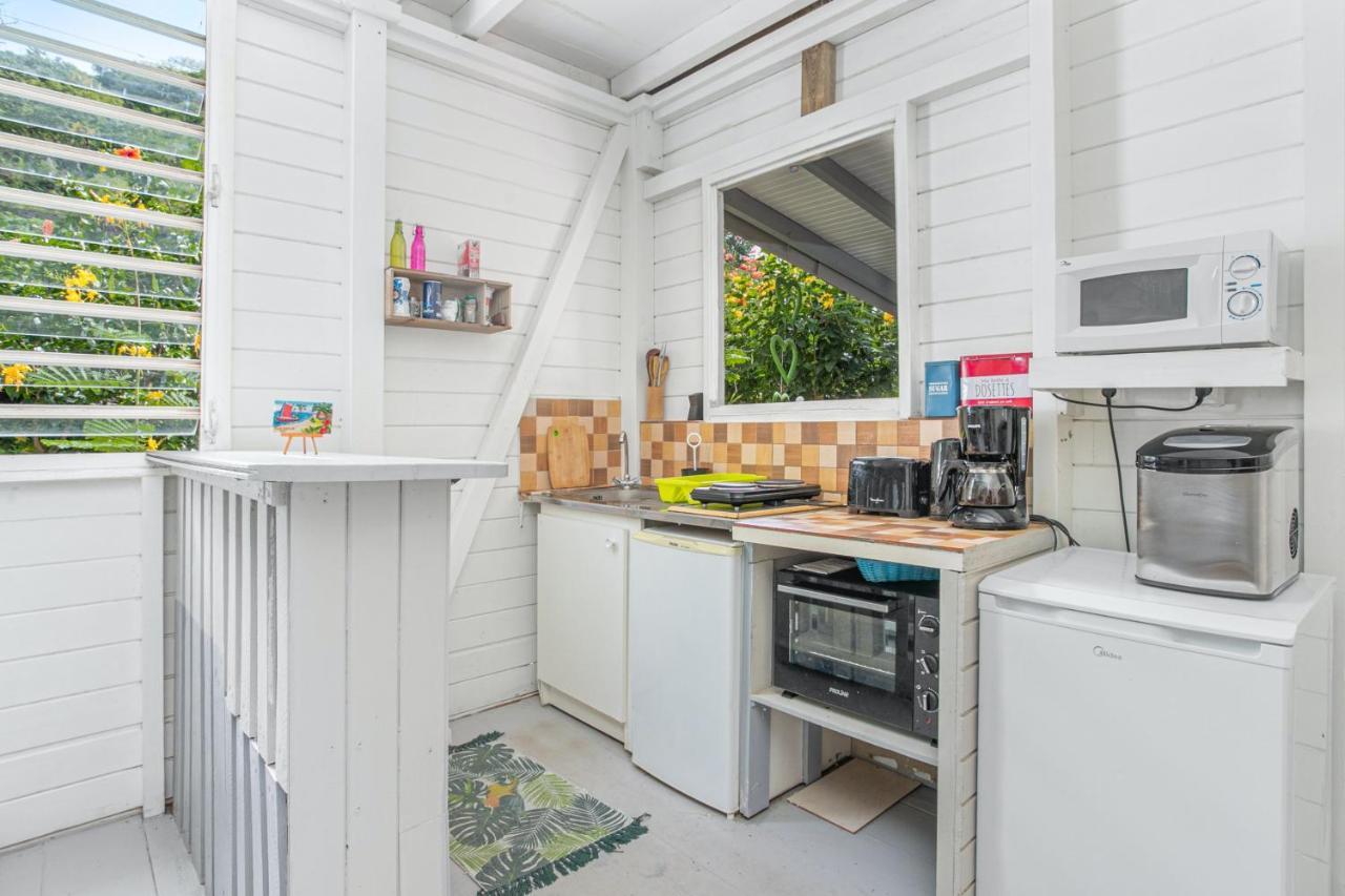 Appartement Charmant Au Carbet Avec Vue Sur La Mer 50 M² 勒卡尔贝 外观 照片