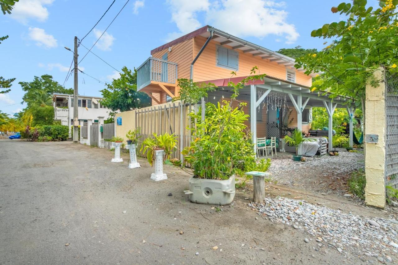 Appartement Charmant Au Carbet Avec Vue Sur La Mer 50 M² 勒卡尔贝 外观 照片